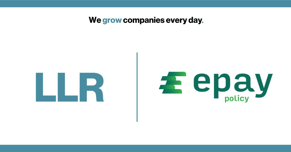 ePayPolicy Gains Boost with Strategic LLR Partners Investment