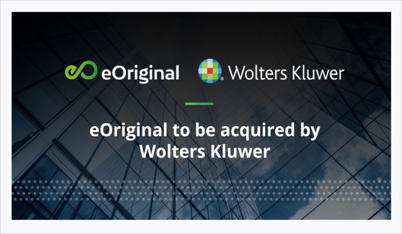 Wolters Kluwer to Acquire eOriginal